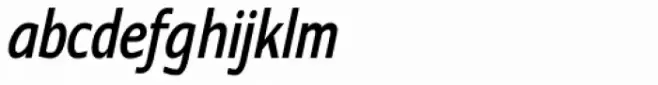 Contra Condensed Italic