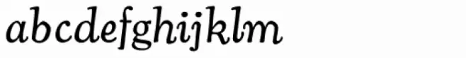 Cooper Old Style URW Light Italic