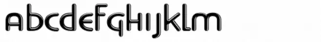 Copperplate Modern Bold Chrome