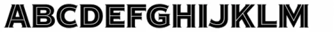 Copperplate New Inline A Semi Condensed