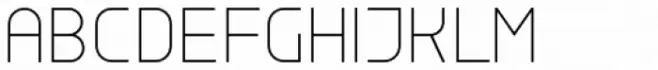 Copperplate Wide Thin