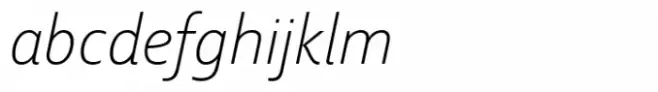 Corbel Light Italic