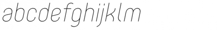 Core Mellow 15 Thin Italic