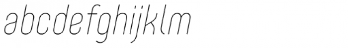 Core Mellow 17 Cn Thin Italic