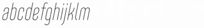 Core Mellow 19 Cp Thin Italic