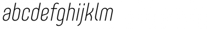 Core Mellow 27 Cn ExtraLight Italic
