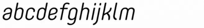 Core Mellow 35 Light Italic