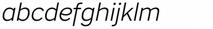 Core Sans A 35 Light Italic
