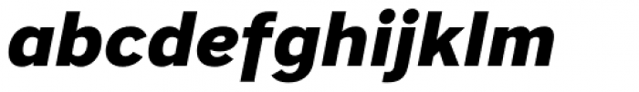 Core Sans A 75 Extra Bold Italic