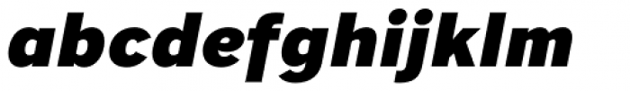 Core Sans A 85 Heavy Italic