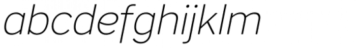 Core Sans AR 25 Extra Light Italic
