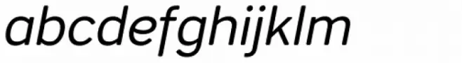 Core Sans AR 45 Regular Italic