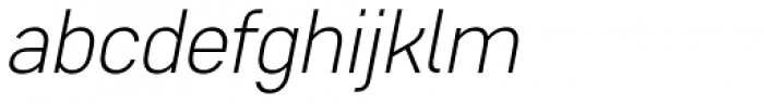 Core Sans D 25 Light Italic