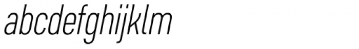 Core Sans D 27 Cn Light Italic