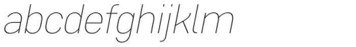 Core Sans DS 15 Thin Italic