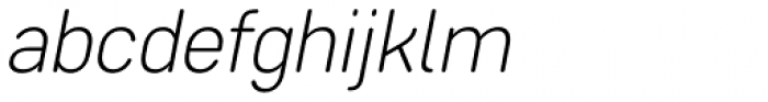 Core Sans DS 25 Light Italic