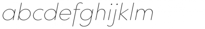 Core Sans GS 15 Thin Italic