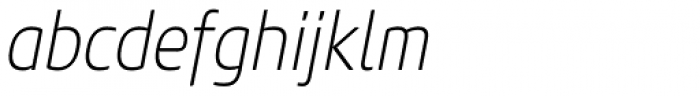 Core Sans M 27 Cn ExtraLight Italic