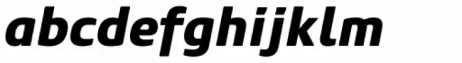 Core Sans M 75 ExtraBold Italic