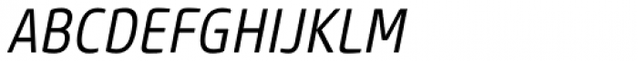 Core Sans M SC 37 Cn Light Italic