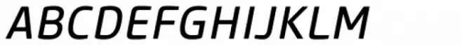 Core Sans M SC 45 Italic