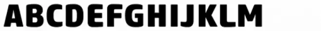 Core Sans M SC 75 ExtraBold