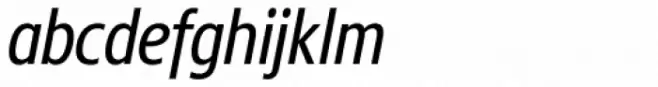 Core Sans N 47 Cn Italic