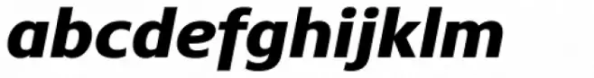 Core Sans N 75 ExtraBold Italic