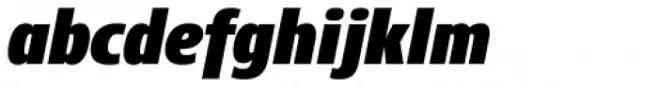 Core Sans N 97 Cn Black Italic