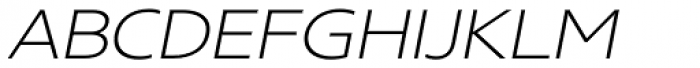 Core Sans N SC 23 Exp ExtraLight Italic
