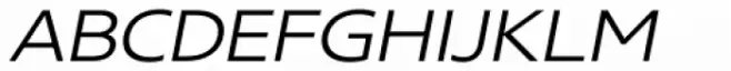 Core Sans N SC 33 Exp Light Italic