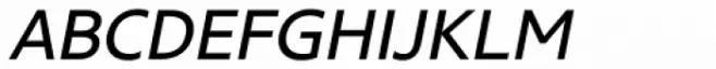 Core Sans N SC 45 Italic