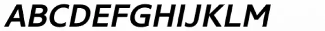 Core Sans N SC 55 Medium Italic