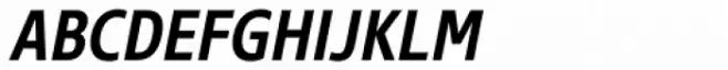 Core Sans N SC 57 Cn Medium Italic