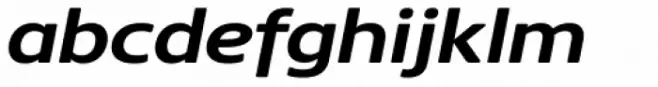Core Sans NR 63 Ext Bold Italic