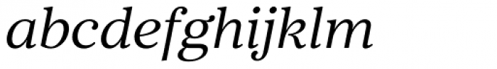 Core Serif N 35 Regular Italic