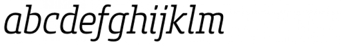 Core Slab M 37 Cn Light Italic