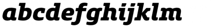 Core Slab M 75 ExtraBold Italic