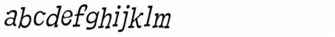 Cornpile Book Italic