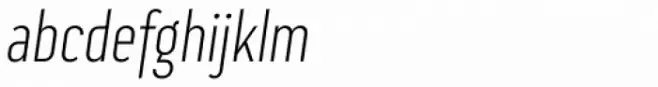 Corpa Gothicâ„¢ Pro Extra Light Italic