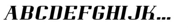 Corpesh Expanded Italic Caps