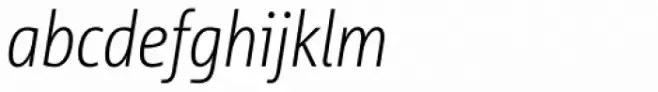 Corpid Cond Light Italic