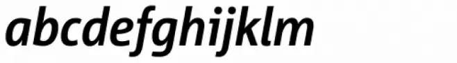Corpid SemiCond Bold Italic