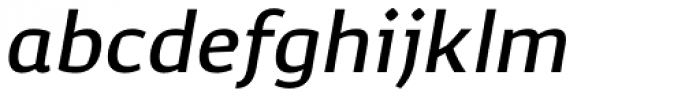 Corpo Sans Medium Italic