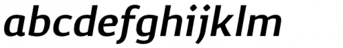 Corpo Sans SemiBold Italic