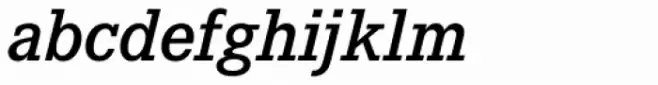 Corporate E Demi Italic