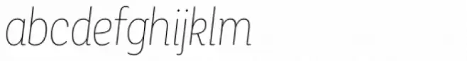 Corporative Alt Condensed Hair Italic