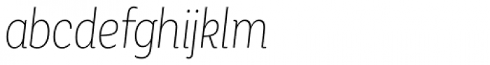 Corporative Alt Condensed Thin Italic