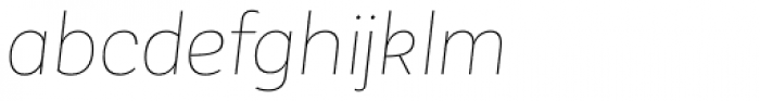 Corporative Sans Alt Hair Italic