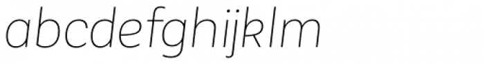 Corporative Sans Alt Thin Italic